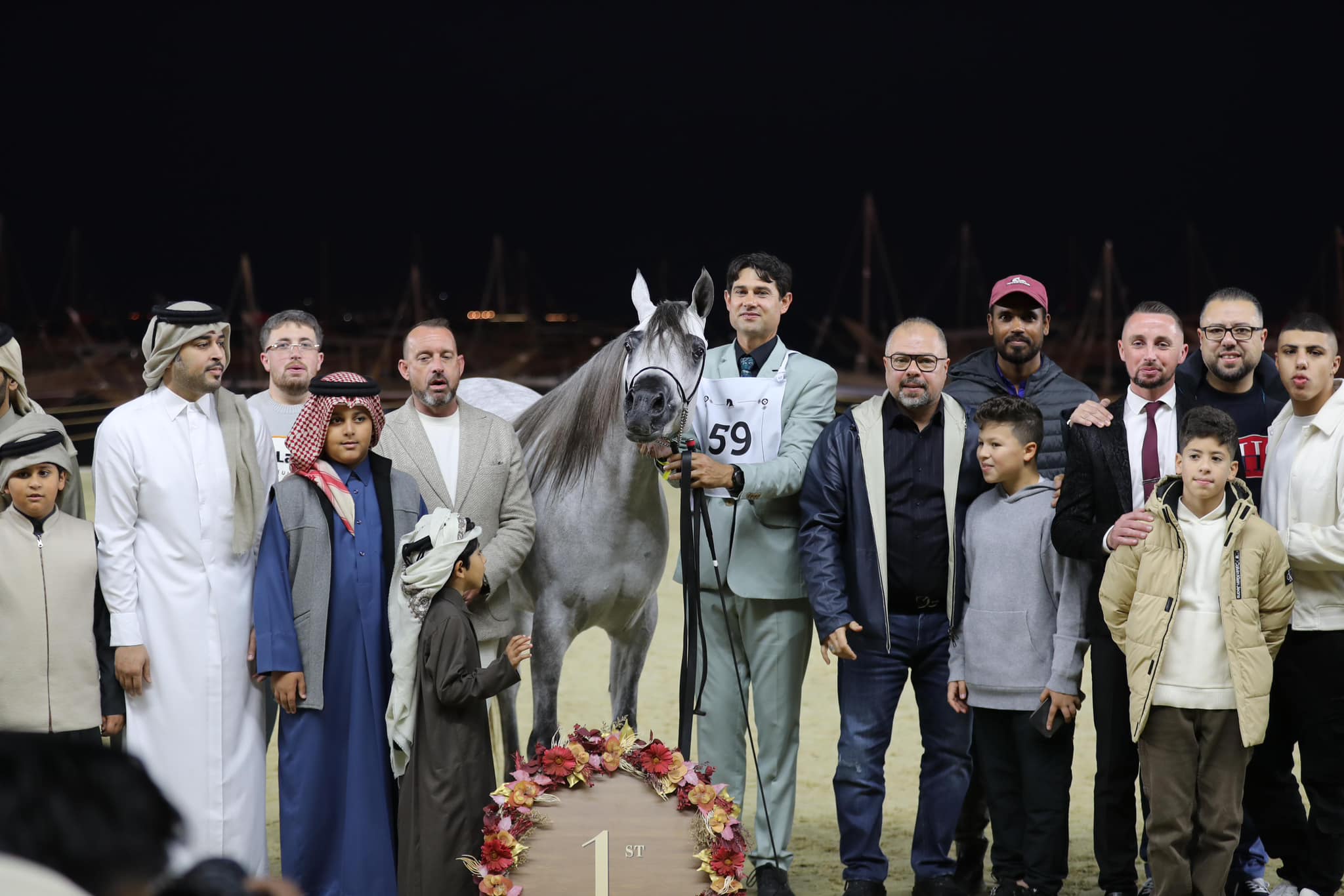 BAHGA AL FARIDA – GOLD CHAMPION FILLY at Katara Show 2025